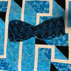 Blue small bandeau